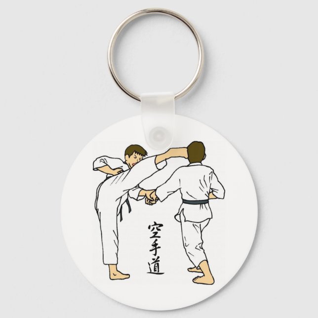 Llavero Karate (Anverso)