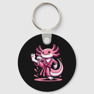 Llavero Karate Axolotl Artes Marciales Taekwondo Kickboxin