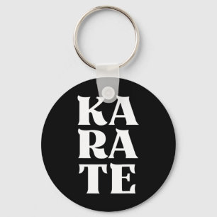 Llavero Karate Bold Letters Japan Martial Art Karateka