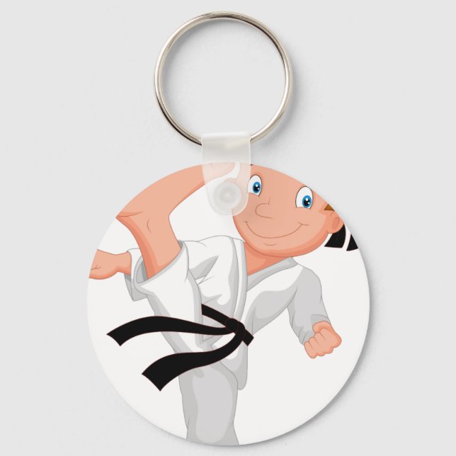 LLAVERO KARATE BOY (Anverso)