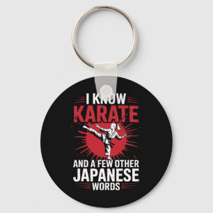 Llavero Karate Conozco Karate Y Unas Cuantas Palabras Japo