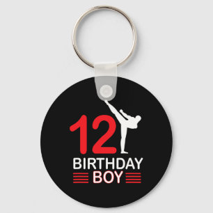Llavero Karate Cumpleaños Tee Boy Gira a los niños Taekwon