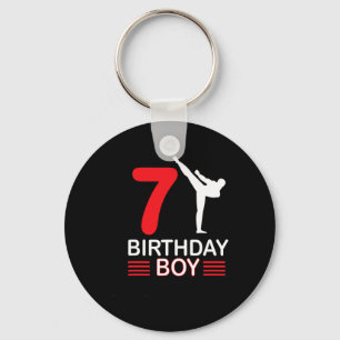 Llavero Karate Cumpleaños Tee Boy Gira a los niños Taekwon