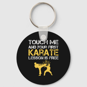 Llavero Karate del Cinturón Negro