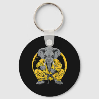 Llavero Karate Elefante Animal Jiu-Jitsu Mma Taekwondo