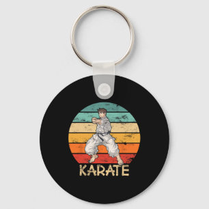 Llavero Karate Grunge Design Karate Fighter Hace Que El Go