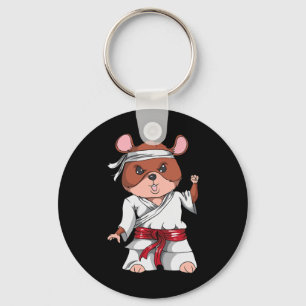 Llavero Karate Hamster Kickboxing Martial Art Jiu Jitsu Fa