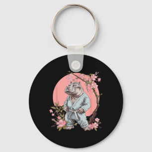 Llavero Karate Hippo Animal MMA Taekwondo Artes Marciales