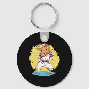 Llavero Karate Horse Fighter Martial Arts Fun