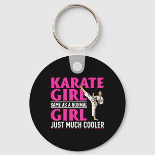 Llavero Karate Karate Chica Igual Que Un Chica Normal