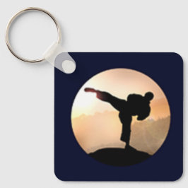 Llavero Karate Keychain