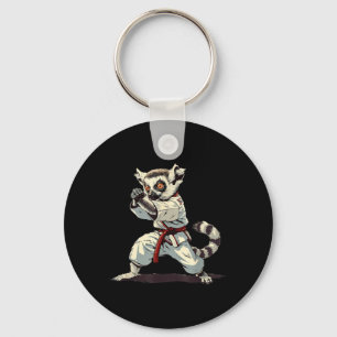Llavero Karate Lémur Animal MMA Taekwondo Artes Marciales
