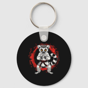 Llavero Karate Lémur Animal MMA Taekwondo Artes Marciales