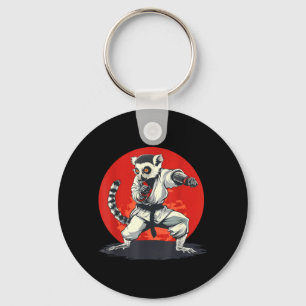 Llavero Karate Lemur Animal MMA Taekwondo Artes Marciales