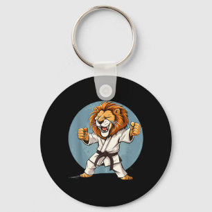 Llavero Karate León Kickboxing Taekwondo Jiu-Jitsu MMA