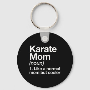 Llavero Karate Mom Definition Funny Y Sy Sports