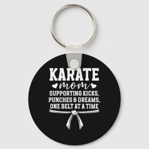 Llavero Karate Mom Karate Mama Mejor Madre Karate