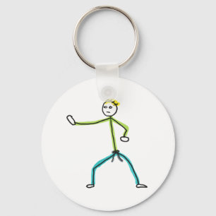 Llavero Karate Stickman