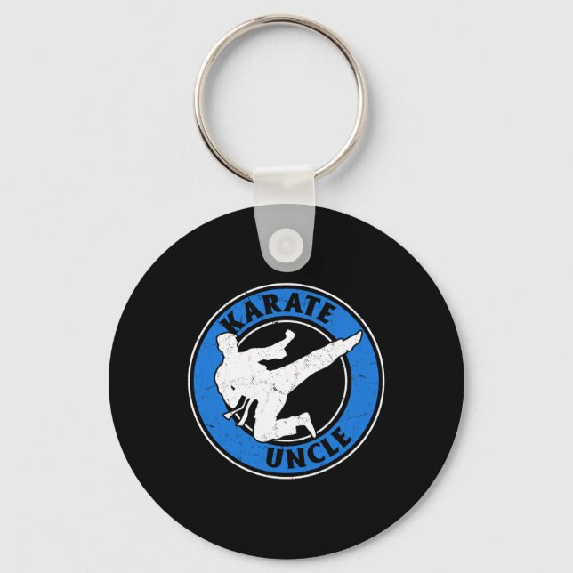 Llavero Karate Uncle Karate Fighter (Anverso)