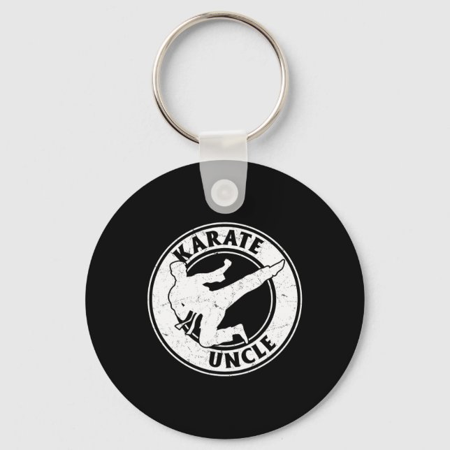 Llavero Karate Uncle Karate Fighting Uncle Karate (Anverso)