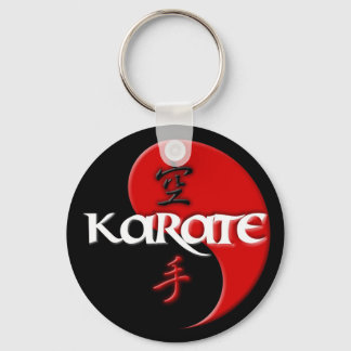 Llavero Karate Yin Yang Dark Key Chain