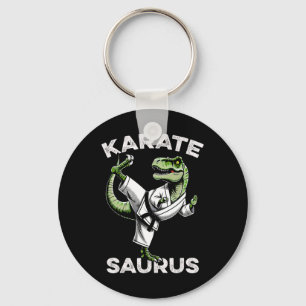 Llavero Karatesaurus T-rex Karate Dino Funny Dinosaur Mart