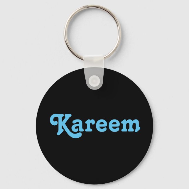 Llavero Kareem de la cadena de claves (Anverso)