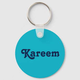 Llavero Kareem de la cadena de claves