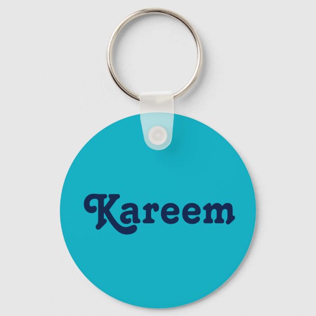 Llavero Kareem de la cadena de claves (Anverso)