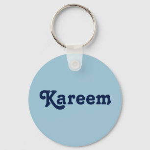 Llavero Kareem de la cadena de claves