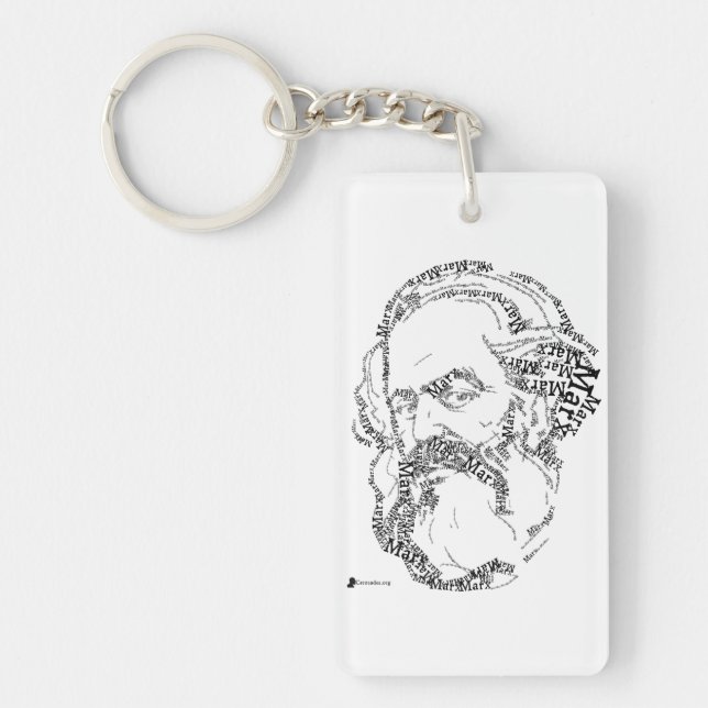 Llavero Karl Marx Keychain (Frente)