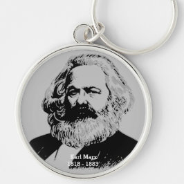 Llavero Karl Marx Porteclés rond premium