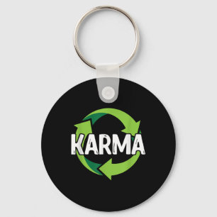 Llavero Karma Destino Meditación Reciclaje Ambiental P