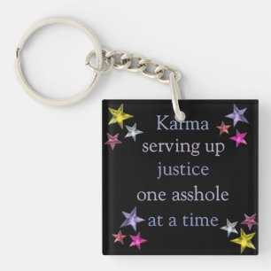 Llavero Karma Keychain