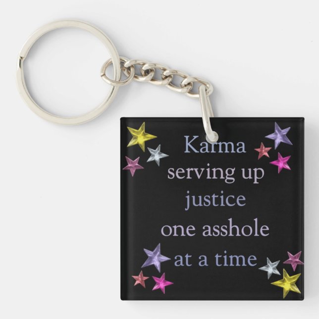 Llavero Karma Keychain (Frente)