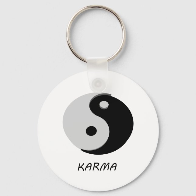 Llavero Karma Ying Yang (Anverso)