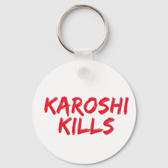 Llavero Karoshi Kills (Anverso)
