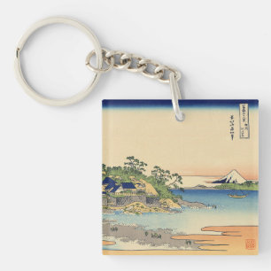 Llavero Katsushika Hokusai Enoshima en la provincia de Sag
