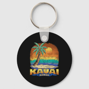 Llavero Kauai Hawaii Vintage Distresage Souvenir