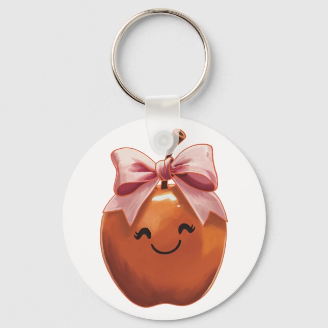 Llavero Kawaii apple gift (Anverso)