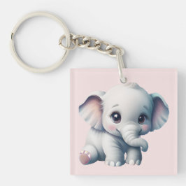 Llavero Kawaii Baby Elephant