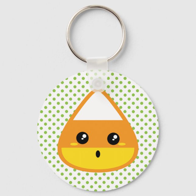Llavero Kawaii Candy Corn Keychain (Anverso)