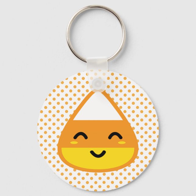 Llavero Kawaii Candy Corn Keychain (Anverso)