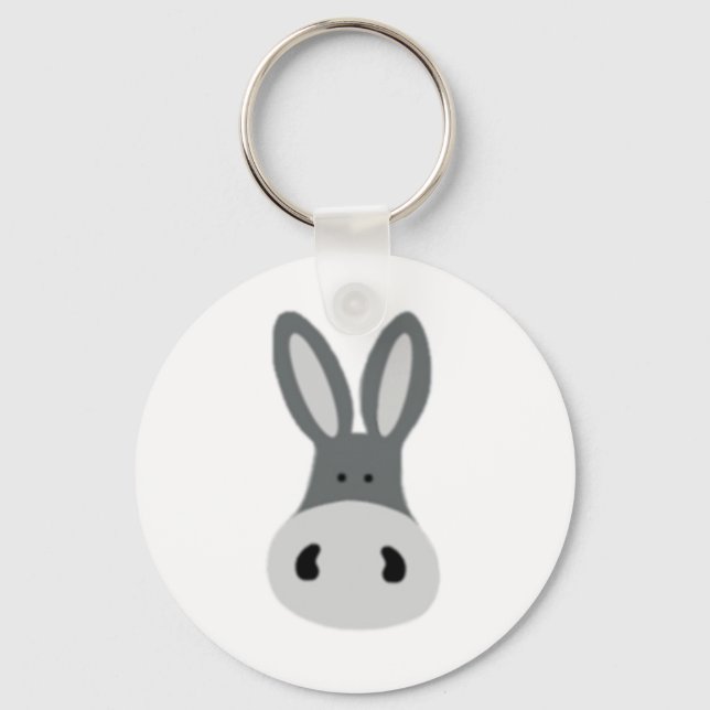 Llavero Kawaii Charlie la cadena de claves del burro (Anverso)