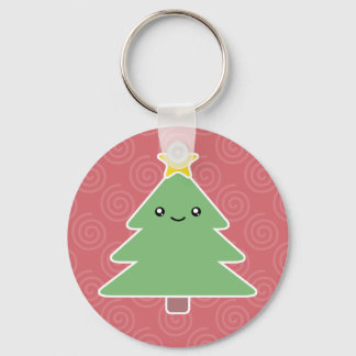 Llavero Kawaii Christmas Tree Keychain