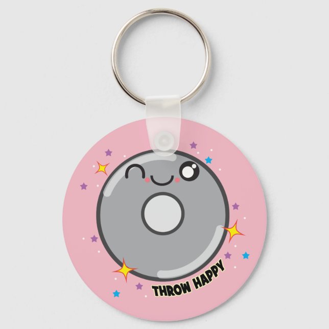 Llavero Kawaii Discus Thrower Keychain Gift (Anverso)