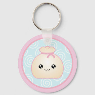 Llavero Kawaii Dumpling Keychain