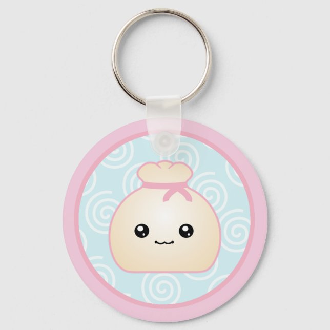 Llavero Kawaii Dumpling Keychain (Anverso)