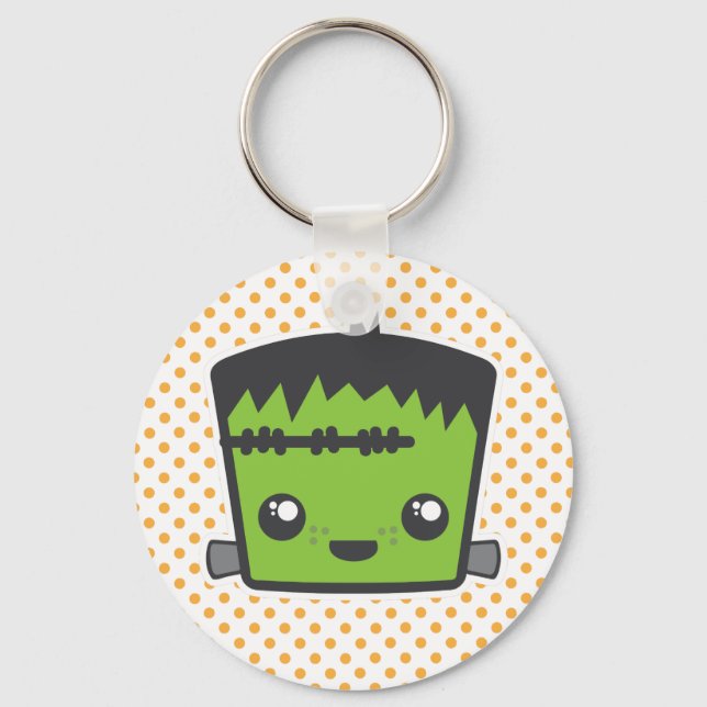 Llavero Kawaii Frankenstein Keychain (Anverso)