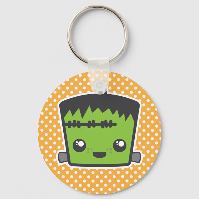 Llavero Kawaii Frankenstein Keychain (Anverso)